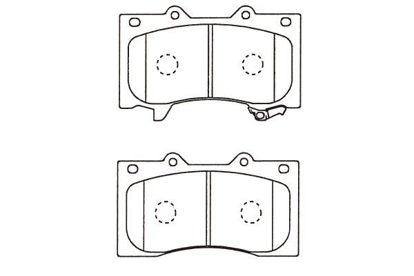 KAVO PARTS Jarrupala, levyjarru BP-6627